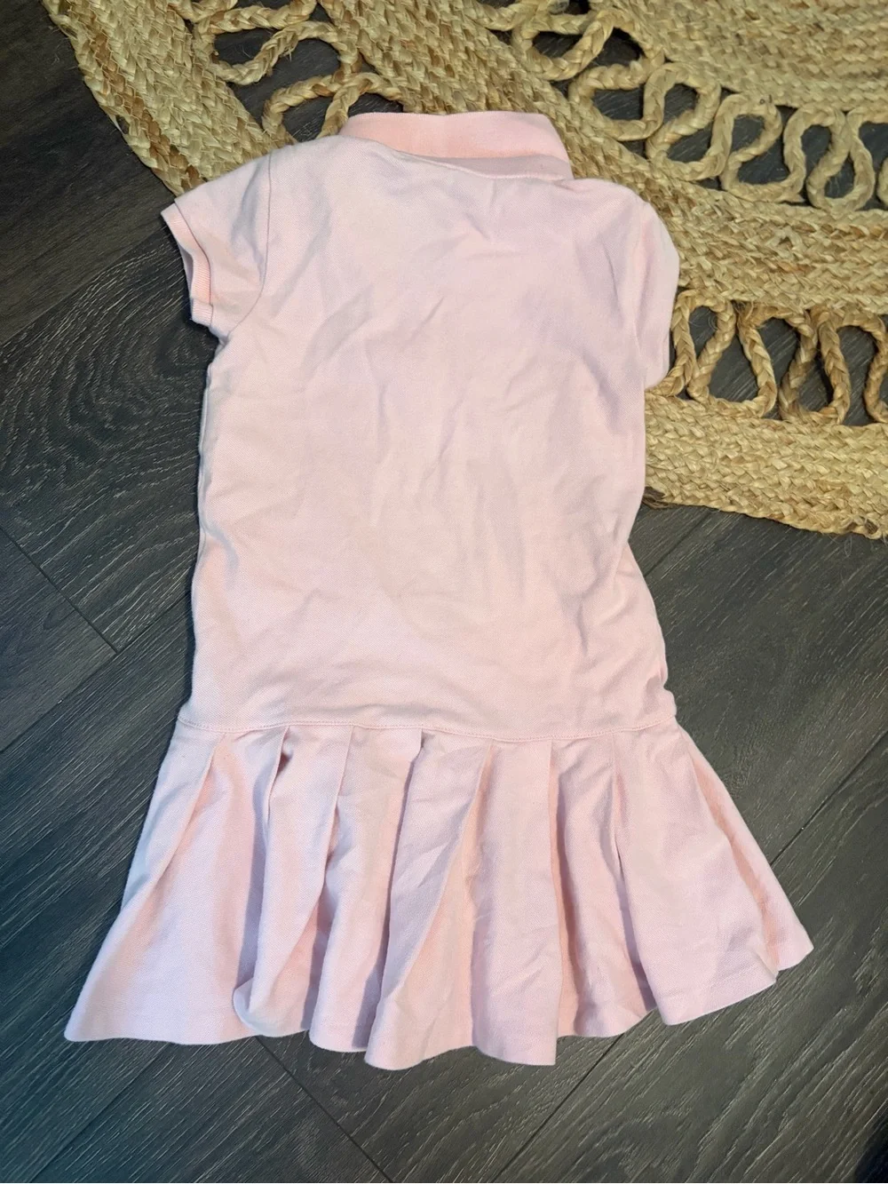 Ralph Lauren Light Pink Polo Dress for Girls